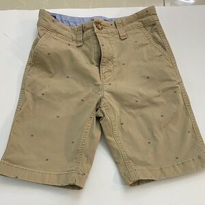 Tommy Hilfiger Khaki Flat Front Shorts